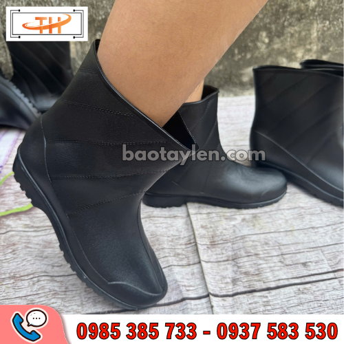 Ủng cao su cổ thấp dễ mang, dễ tháo, nhẹ chân Ủng cao su cổ thấp dễ mang, dễ tháo, nhẹ chân