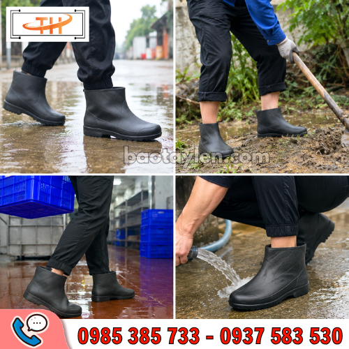 Ủng lao động ngắn Việt Thắng Ủng lao động ngắn Việt Thắng