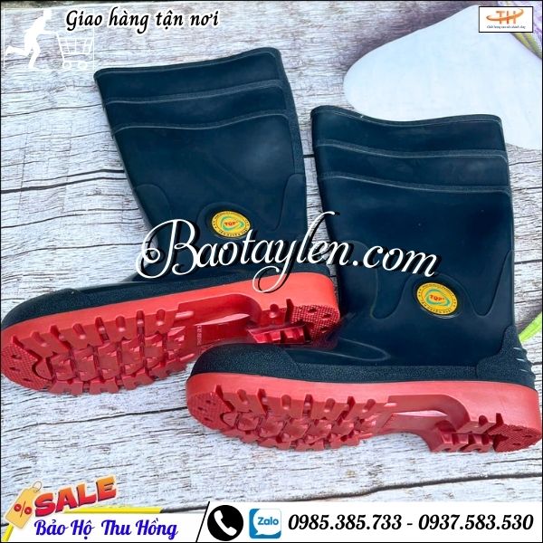 Ủng mũi thép chống đinh an toàn. Ủng mũi thép chống đinh an toàn.