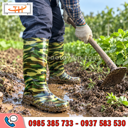 Ủng rằn ri đi ruộng Ủng rằn ri đi ruộng