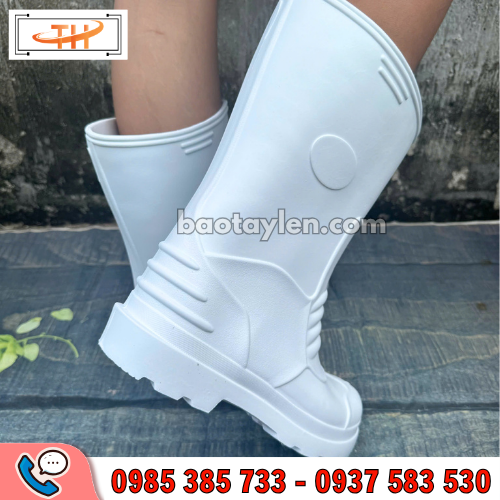 Ủng xốp siêu nhẹ VAC màu trắng Ủng xốp siêu nhẹ VAC màu trắng