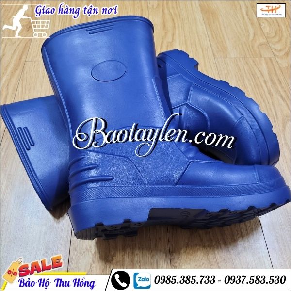 Ủng xốp siêu nhẹ xanh. Ủng xốp siêu nhẹ xanh.