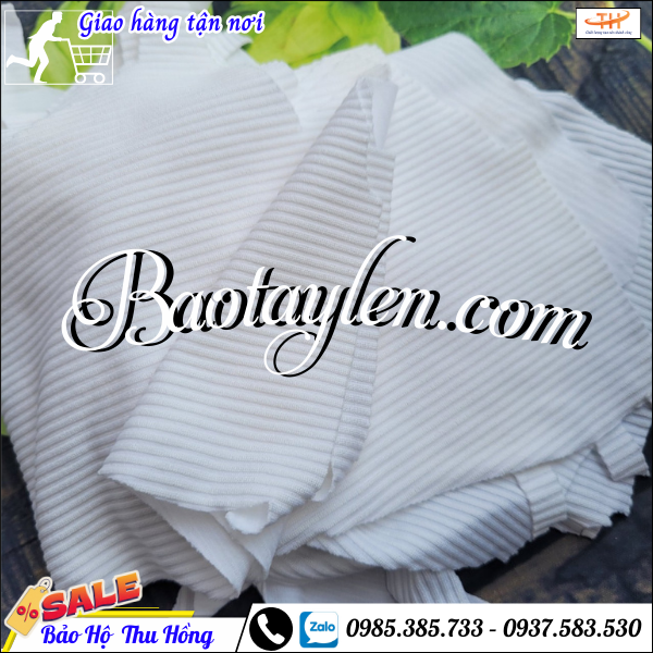 Vải lau trắng sạch, không bụi Vải lau trắng sạch, không bụi