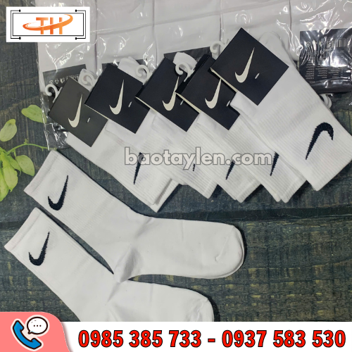 Tất vớ thể thao cổ cao chất liệu mềm nhẹ, co giãn tốt Tất vớ thể thao cổ cao chất liệu mềm nhẹ, co giãn tốt