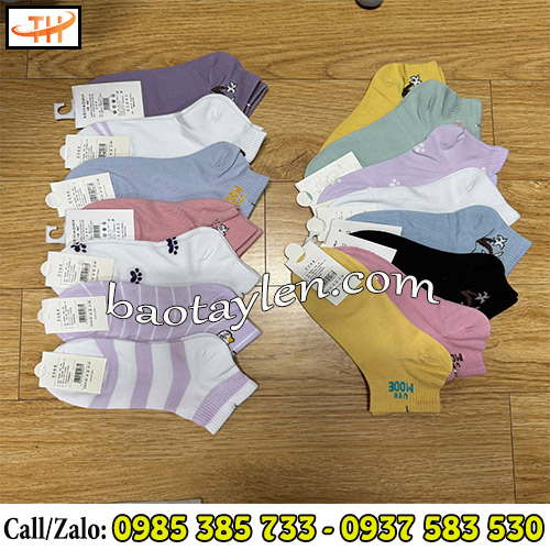 Vớ cotton đa dạng mẫu mã Vớ cotton đa dạng mẫu mã