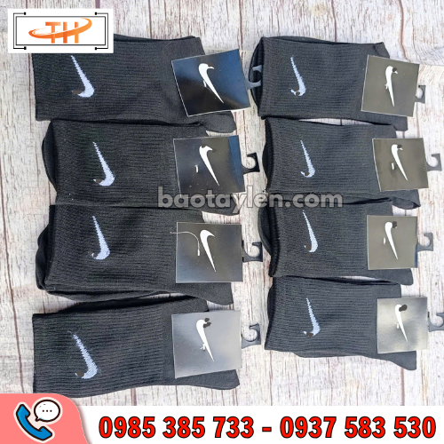 Vớ Nike đen thể thao sẵn kho tại Thu Hồng Vớ Nike đen thể thao sẵn kho tại Thu Hồng