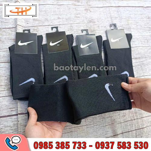 Vớ Nike màu đen Vớ Nike màu đen