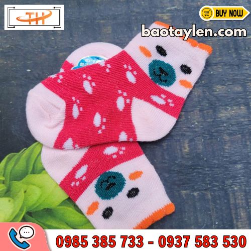 Tất trẻ em chất liệu thun cotton Tất trẻ em chất liệu thun cotton