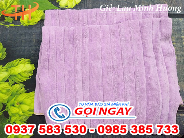 khăn vải lau may nối