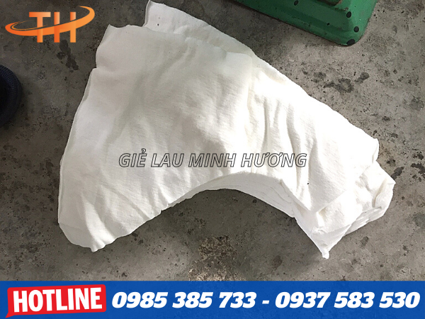 giẻ lau trắng siêu thấm hút