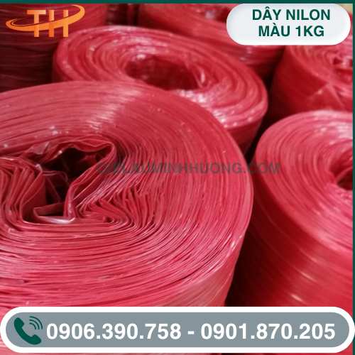 Dây nilon màu 1kg Dây nilon màu 1kg