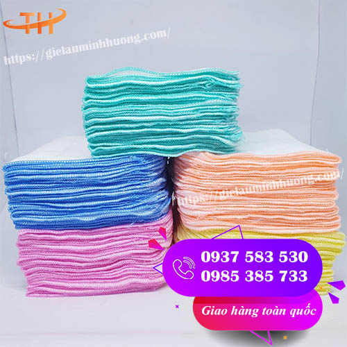 khăn sữa em bé nhiều màu