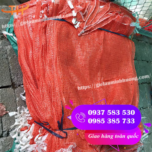 bán bao lưới đựng hành tỏi giá rẻ