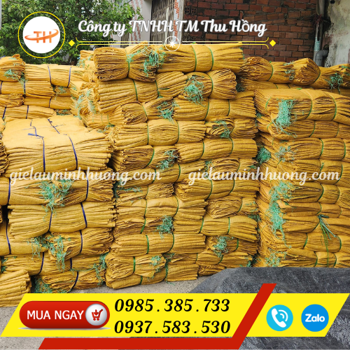 Bán bao PP dệt màu vàng giá rẻ đựng 25kg, 50kg  Bán bao PP dệt màu vàng giá rẻ đựng 25kg, 50kg