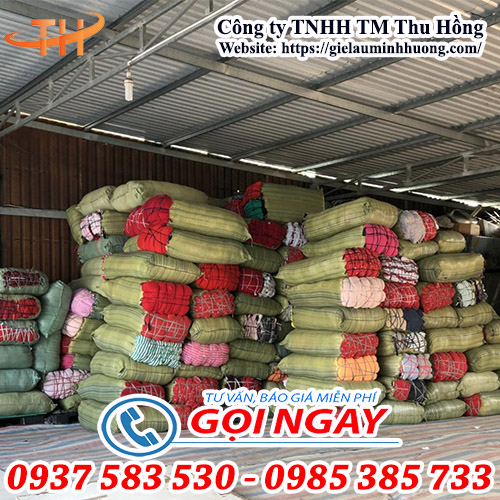 Bán buôn giẻ lau máy - vải vụn giá sỉ