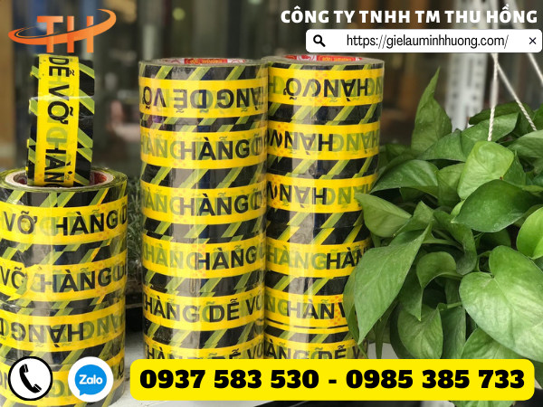 bán sỉ băng keo in chứ hàng dễ vỡ tại TPHCM