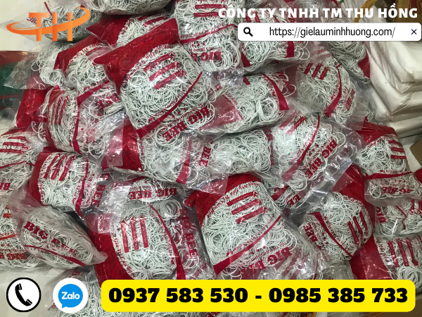 Bán sỉ giá rẻ dây thun trắng sữa cân ký