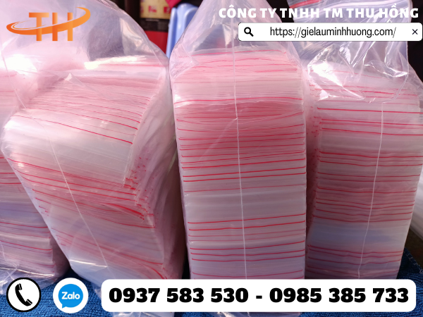 Bán túi zip viền đỏ giá rẻ