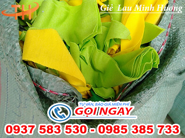 bán vải vụn nhồi bao cát giá sỉ