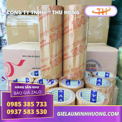 Băng keo màu đục đóng hàng sẵn tại kho Thu Hồng Băng keo màu đục đóng hàng sẵn tại kho Thu Hồng