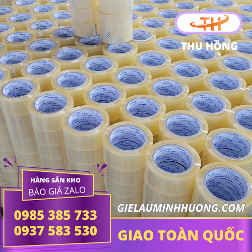 Băng keo trong Băng keo trong sản xuất tại xưởng Thu Hồng HCM
