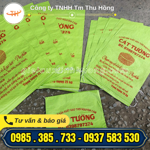 Bao bì gạo in chữ theo yêu cầu đẹp, giá rẻ, giao tận nơi toàn quốc Bao bì gạo in chữ theo yêu cầu đẹp, giá rẻ, giao tận nơi toàn quốc