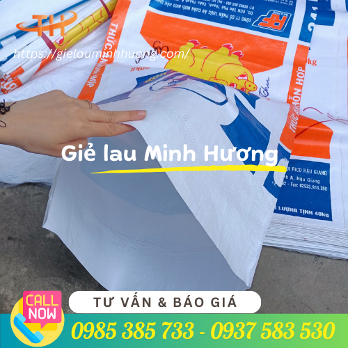 Bao bì PP dệt đựng thức ăn chăn nuôi an toàn và hiệu quả Bao bì PP dệt đựng thức ăn chăn nuôi an toàn và hiệu quả