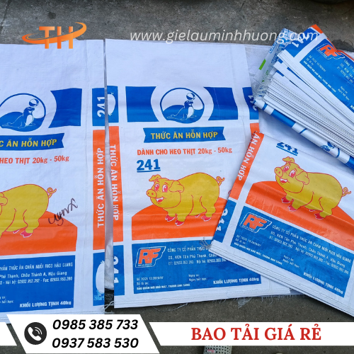 Bao bì thức ăn cũ in logo Bao bì thức ăn cũ in logo