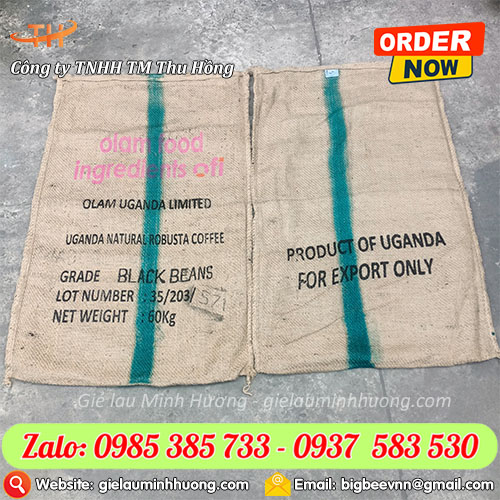 Bao bố cũ đã qua sử dụng 70x110 Bao bố cũ đã qua sử dụng 70x110