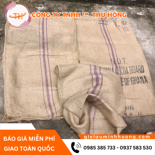 Bao bố đã qua sử dụng dùng để làm gì? Bao bố đã qua sử dụng dùng để làm gì?