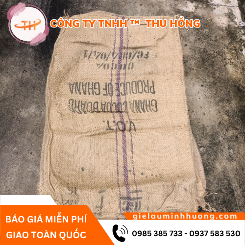 Bao bố đã qua sử dụng giá rẻ hơn bao mới Bao bố đã qua sử dụng giá rẻ hơn bao mới