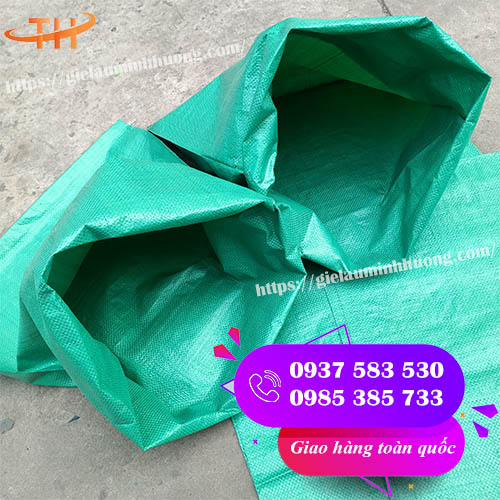 bao đựng gạo loại 25kg dệt PP