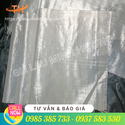 Bao đựng gạo trong suốt bó 100 cái Bao đựng gạo trong suốt bó 100 cái