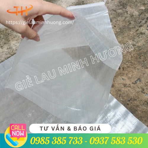 Bao đựng gạo trong suốt làm từ nhựa PP Bao đựng gạo trong suốt làm từ nhựa PP