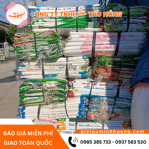 Bao đựng thức ăn gia súc sẵn kho số lượng lớn Bao đựng thức ăn gia súc sẵn kho số lượng lớn