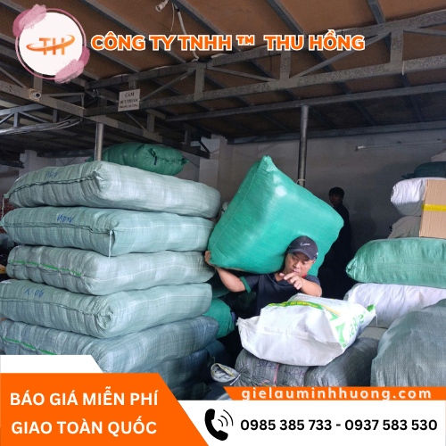 Báo giá giẻ lau trắng công nghiệp theo bao theo kg Báo giá giẻ lau trắng công nghiệp theo bao theo kg