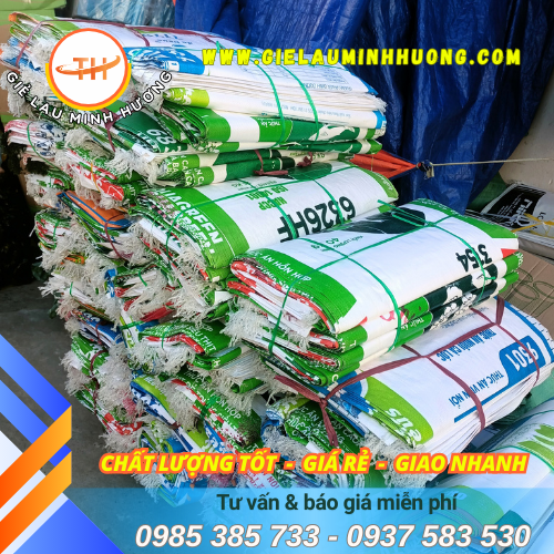 Báo giá in logo lên bao tải dứa rẻ nhất  Báo giá in logo lên bao tải dứa rẻ nhất