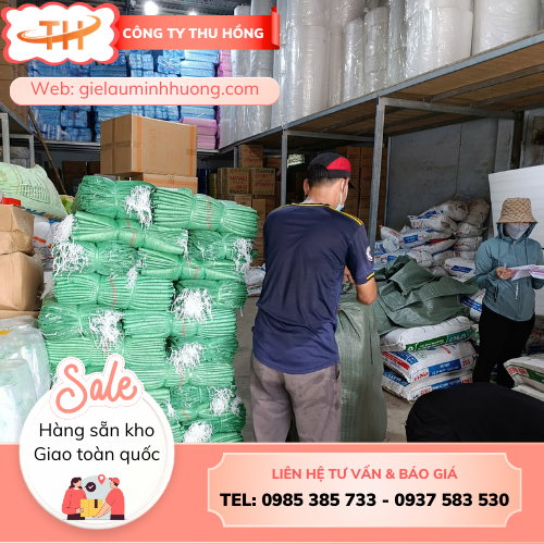 Bao tải dứa đựng đá viên 50x70 Báo giá sỉ bao tải dứa đựng đá viên 50x70