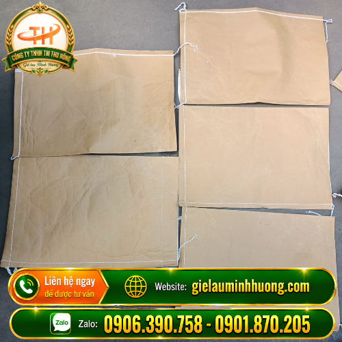 Bao giấy kraft ghép PP dệt Bao giấy kraft ghép PP dệt