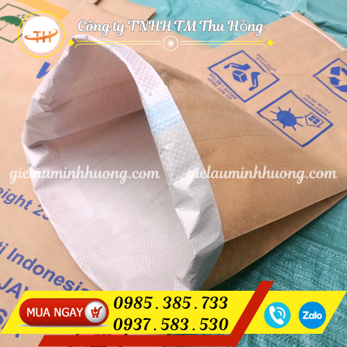 Bao giấy xi măng bọc hàng chất lượng cao Bao giấy xi măng bọc hàng chất lượng cao