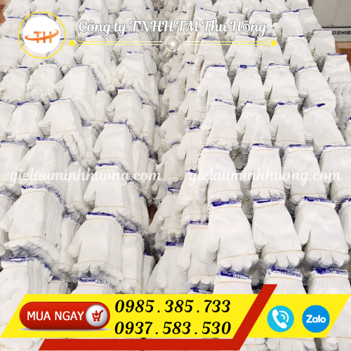 Bao tay bảo hộ len poly 40g, 50g, 60g, 70g Bao tay bảo hộ len poly 40g, 50g, 60g, 70g