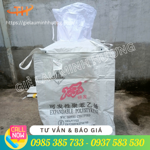 Bao jumbo ống nạp đáy xả đóng hàng loại lớn Bao jumbo ống nạp đáy xả đóng hàng loại lớn