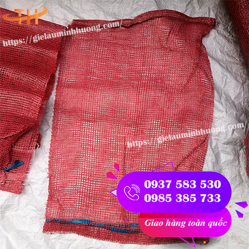 bao lưới đựng hành tỏi