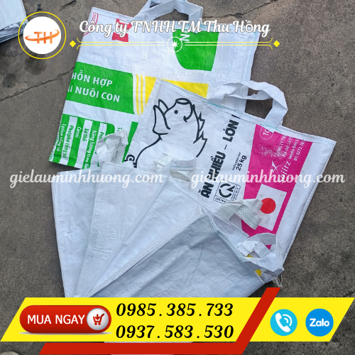 Bao PP có quai xách tay 25cm, 35cm, 45cm, 60cm, 80cm Bao PP có quai xách tay 25cm, 35cm, 45cm, 60cm, 80cm