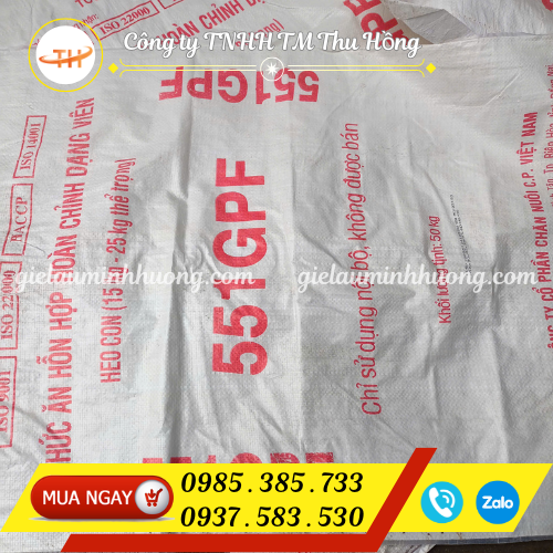 Bao pp cũ đựng 5kg, 10kg, 20kg, 25kg, 50kg Bao pp cũ đựng 5kg, 10kg, 20kg, 25kg, 50kg