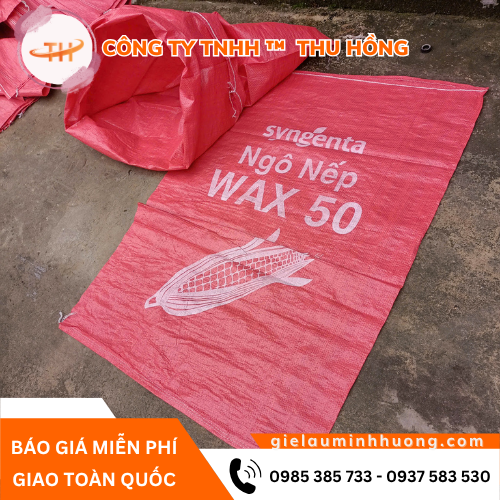 Bao PP dệt đựng nông sản chống ẩm mốc Bao PP dệt đựng nông sản chống ẩm mốc