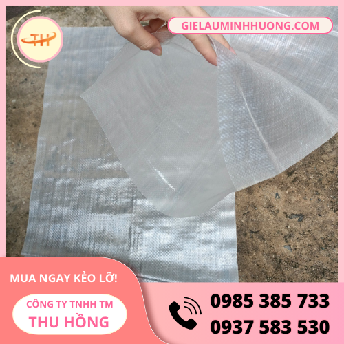 Bao PP dệt trong suốt Bao PP dệt trong suốt