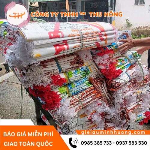 Bao PP đựng cám cũ đủ loại 25kg - 40kg - 50kg - 100kg Bao PP đựng cám cũ đủ loại 25kg - 40kg - 50kg - 100kg