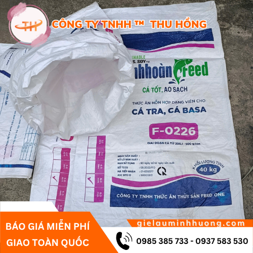 Bao PP đựng cám cũ giá mềm cho doanh nghiệp