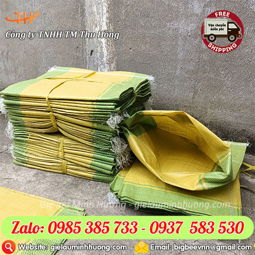 Bao PP đựng gạo 20kg kích thước 45*76 Bao PP đựng gạo 20kg kích thước 45*76